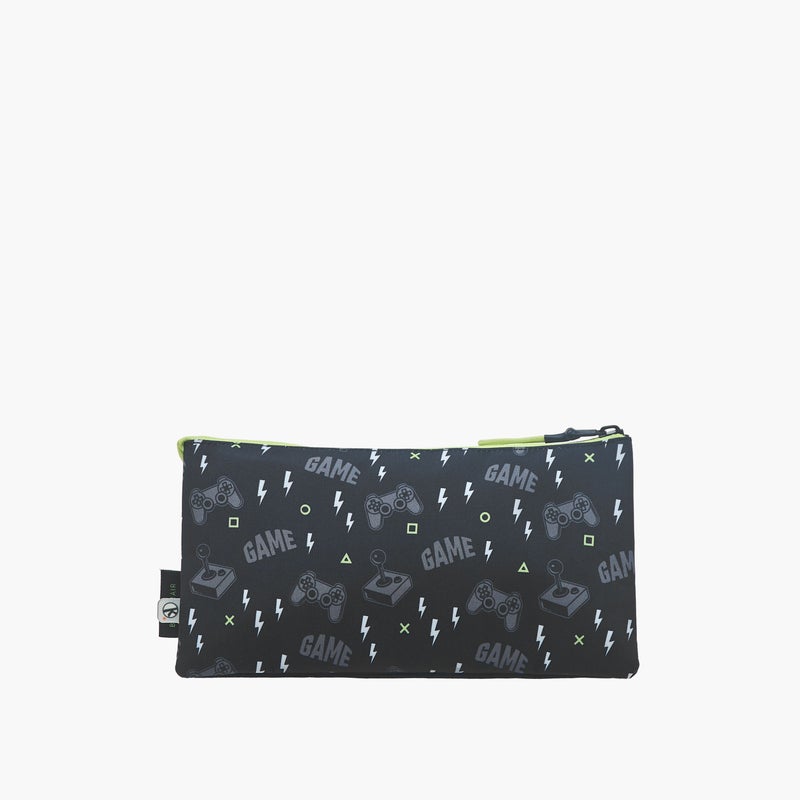 Mayfair Pouch - gaming Best Gamer-3 Compartment (Polyester) Black & Grey \ 23X12X2 - Image 3